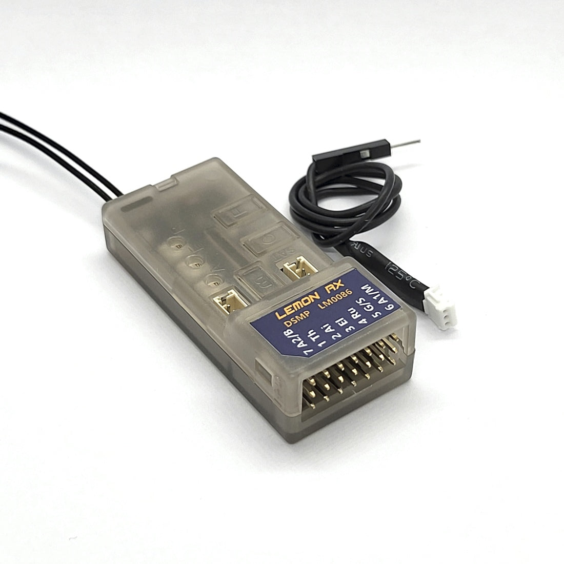 Lemon Rx DSMP 7-CH TELEMETRY STABILIZER & VOLTAGE PROBE (DSMX/DSM2 COM