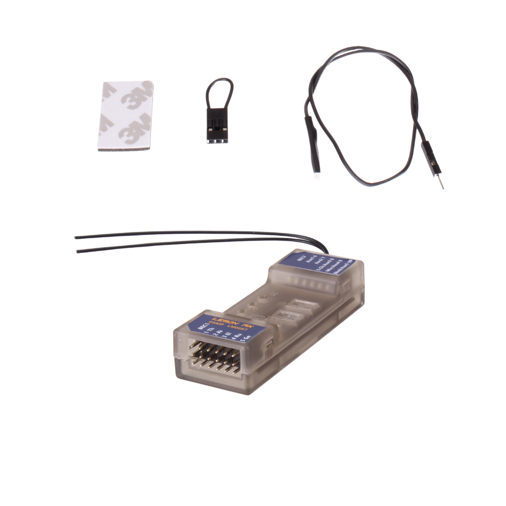 Dsmx Rpm Sensor Lemon Rx DSMP 10-CH TELEMETRY STABILIZER & VOLTAGE PROBE (DSMX/DSM2 CO