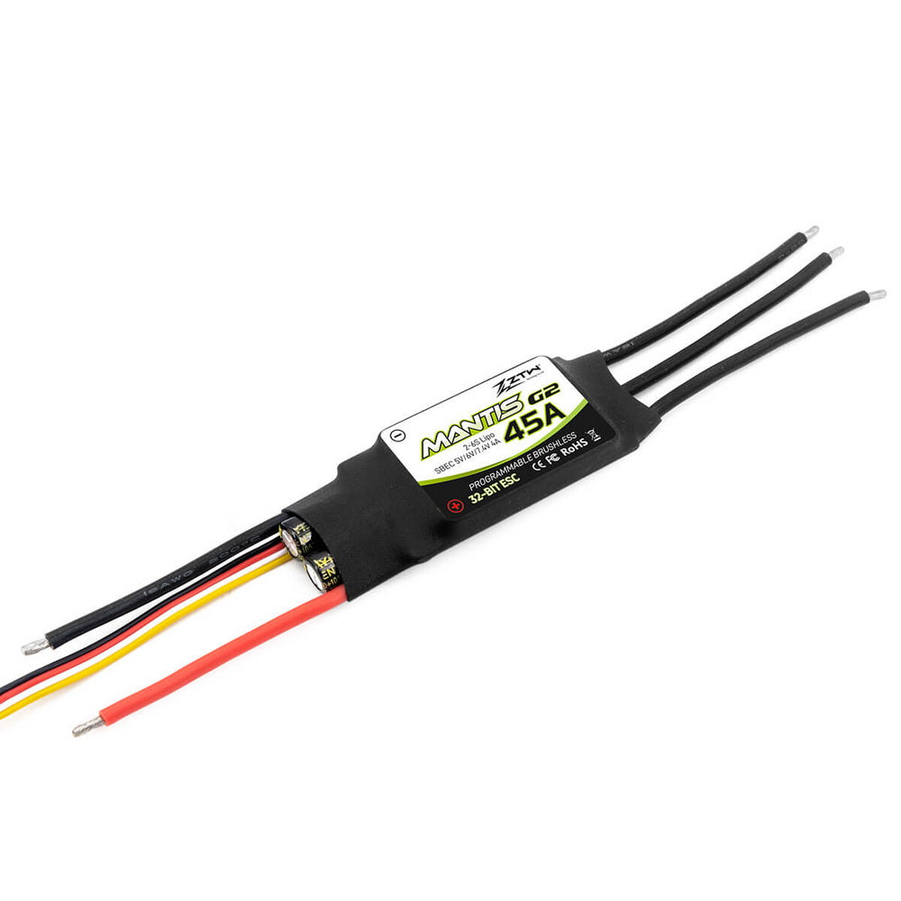 ZTW Mantis 45A SBEC G2 Series ESC for Airplanes