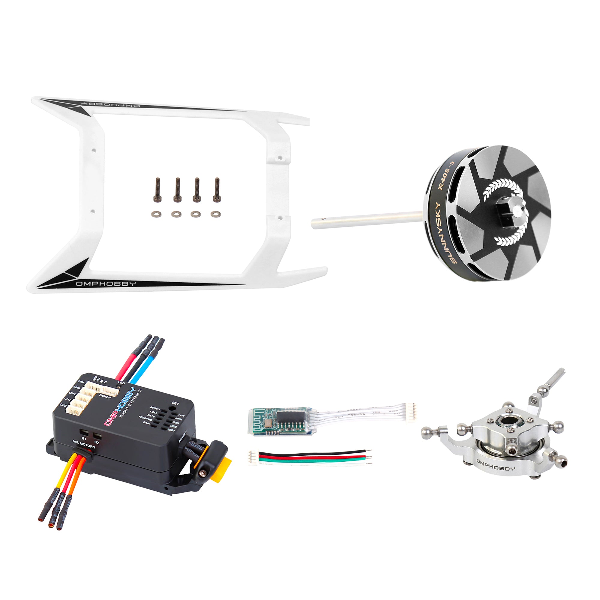 OMPHOBBY M2. EVO リポ2個セット OMPHOBBY M2 EVO MK2 OFS3 Upgrade Kit