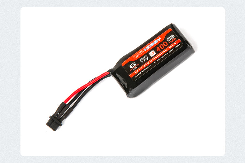 OMPHOBBY M1 V3 PRO RC Helicopter Parts Lithium Battery 2s 400mAh 50c HV OSHM1256