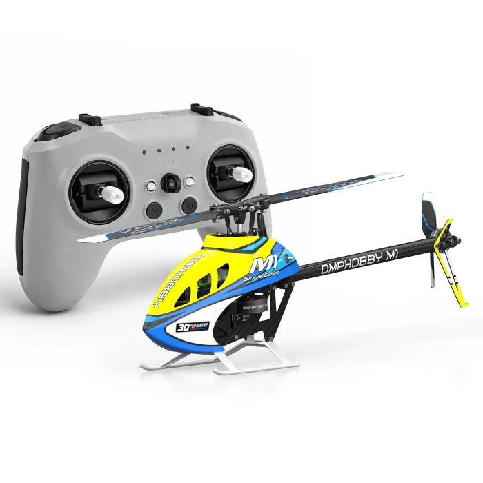 OMPHOBBY M1 V3 PRO 3D RC Helicopter RTF With T8L Remote
