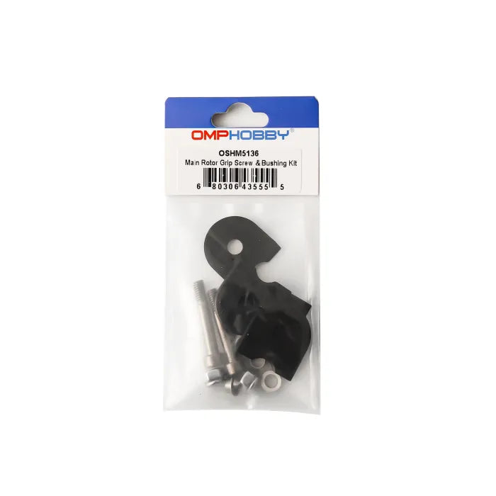 OMPHOBBY M5 M6 RC Helicopter Parts Main Rotor Blade Grip Screw Set with Bushings OSHM5136