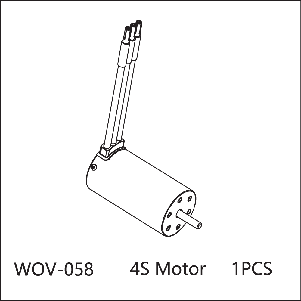 WOV-058 Wov Racing 2200KV 4S Brushless Motor