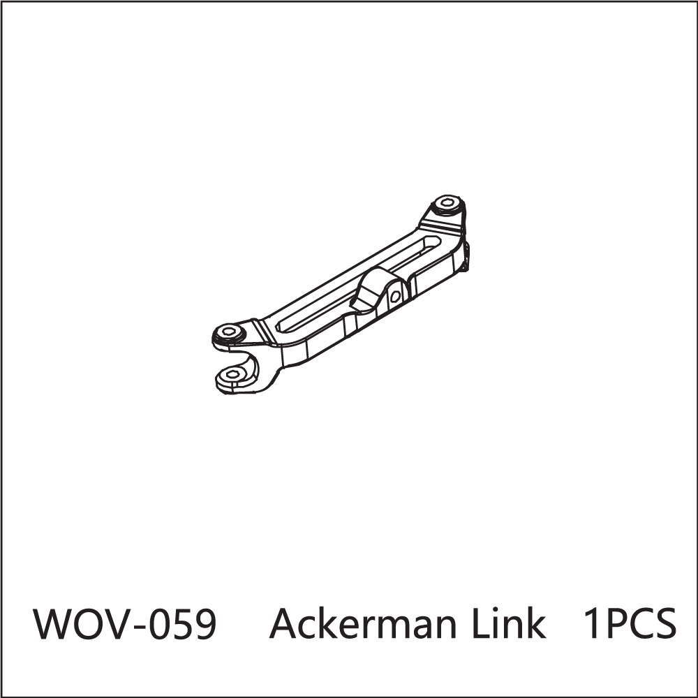 WOV-059 Wov Racing Center Steering Link