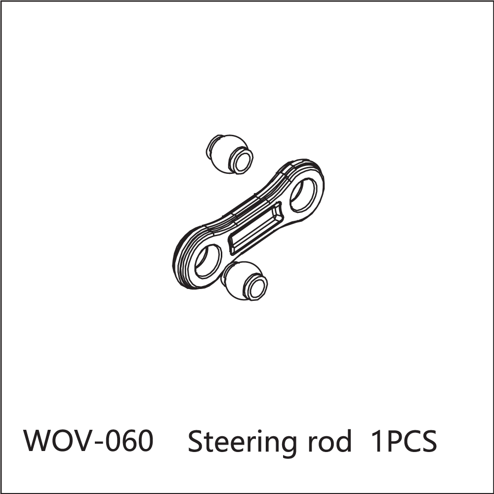 WOV-060 Wov Racing Steering Servo Link