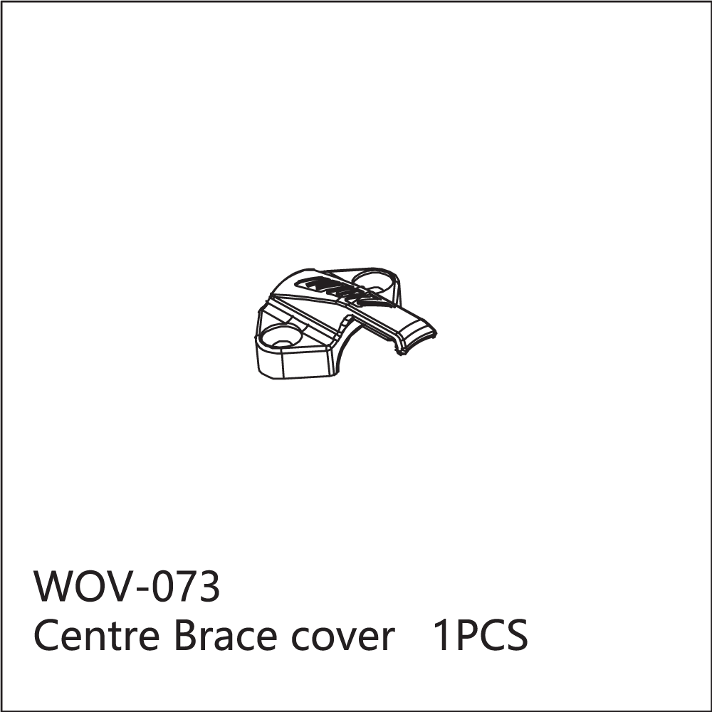 WOV-073 Wov Racing Center Brace Cover