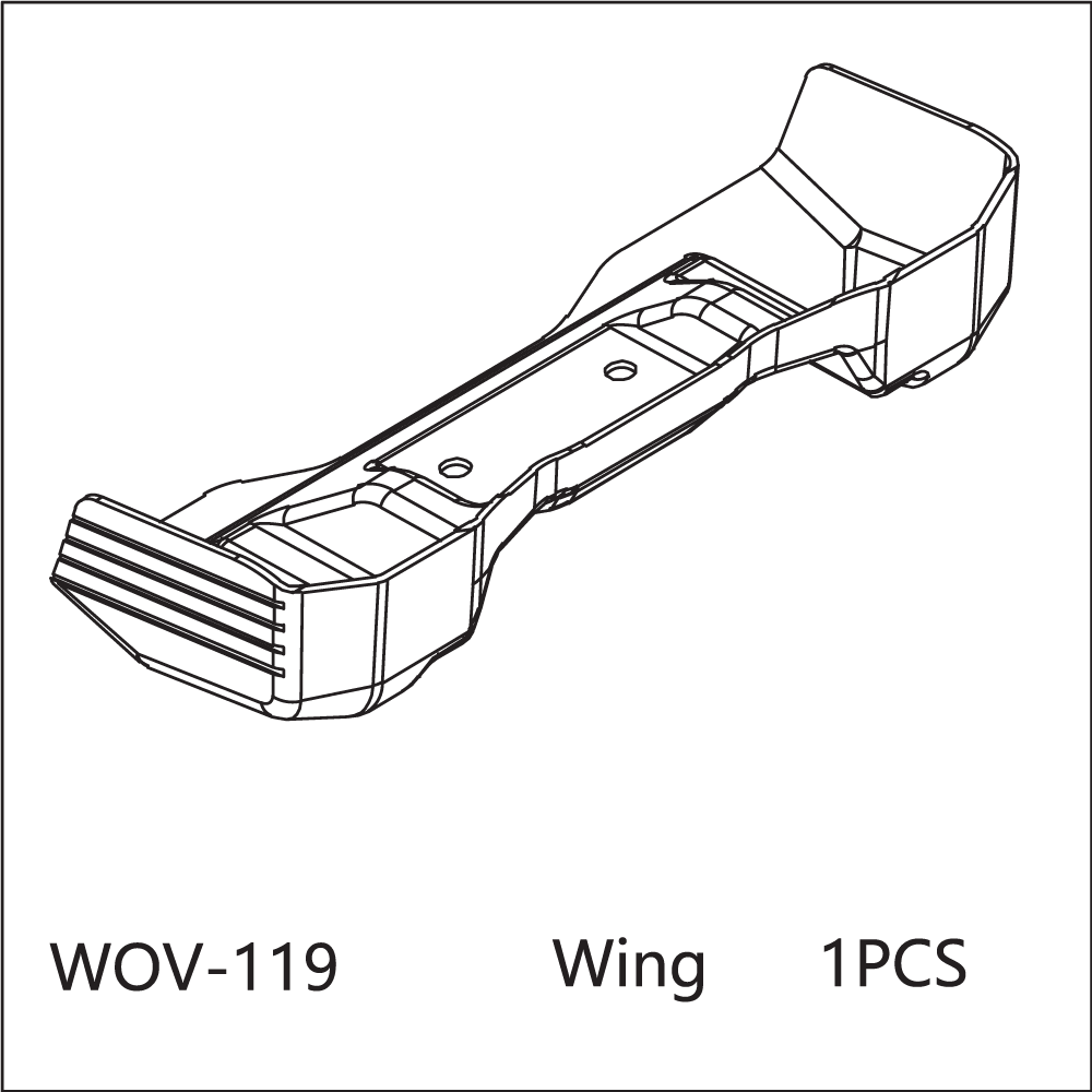 WOV-119 Wov Racing Buggy Green wing