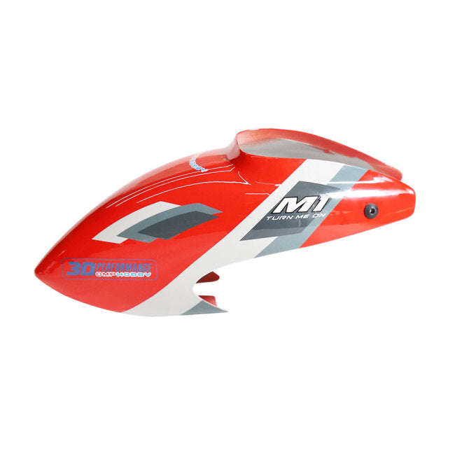 thumbnail image 2 of OMPHOBBY M1 EVO Replacement Canopy - White RC Helicopter Body Shell For M1 EVO Model Upgrades 2 of 13