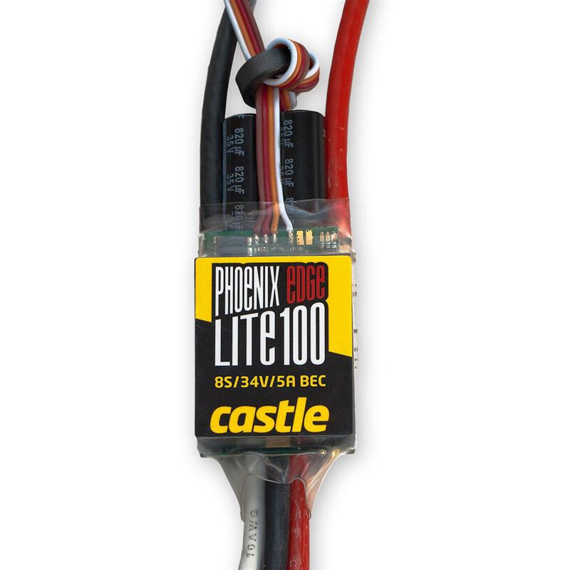 Castle Creations Phoenix Edge Lite 100amp High Voltage Brushless ESC
