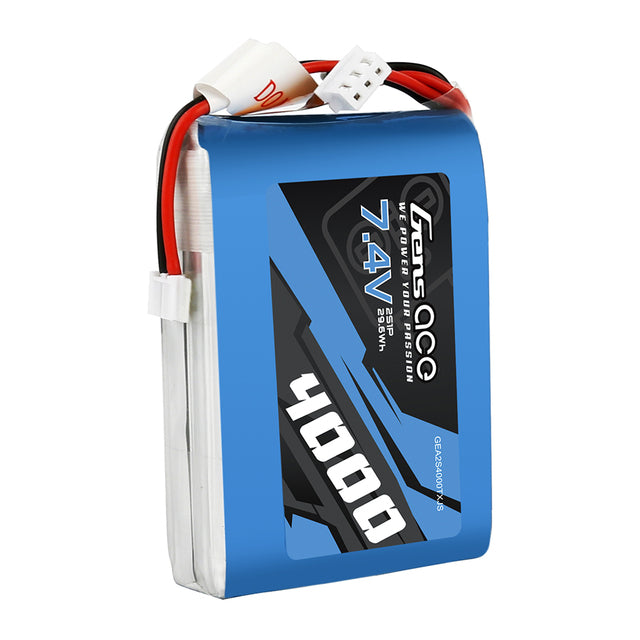 Gens Ace 400mAh 2S 7.4V 35C Adventure Series Lipo Battery Pack with JST  Plug for RC Crawler