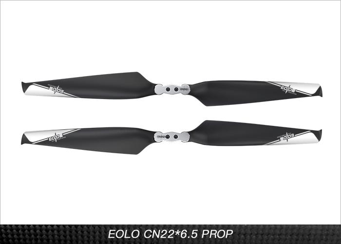 Eolo Foldable Carbon Fiber Reinforced Nylon UAV Propellers 22x6.5 inch - A Pair