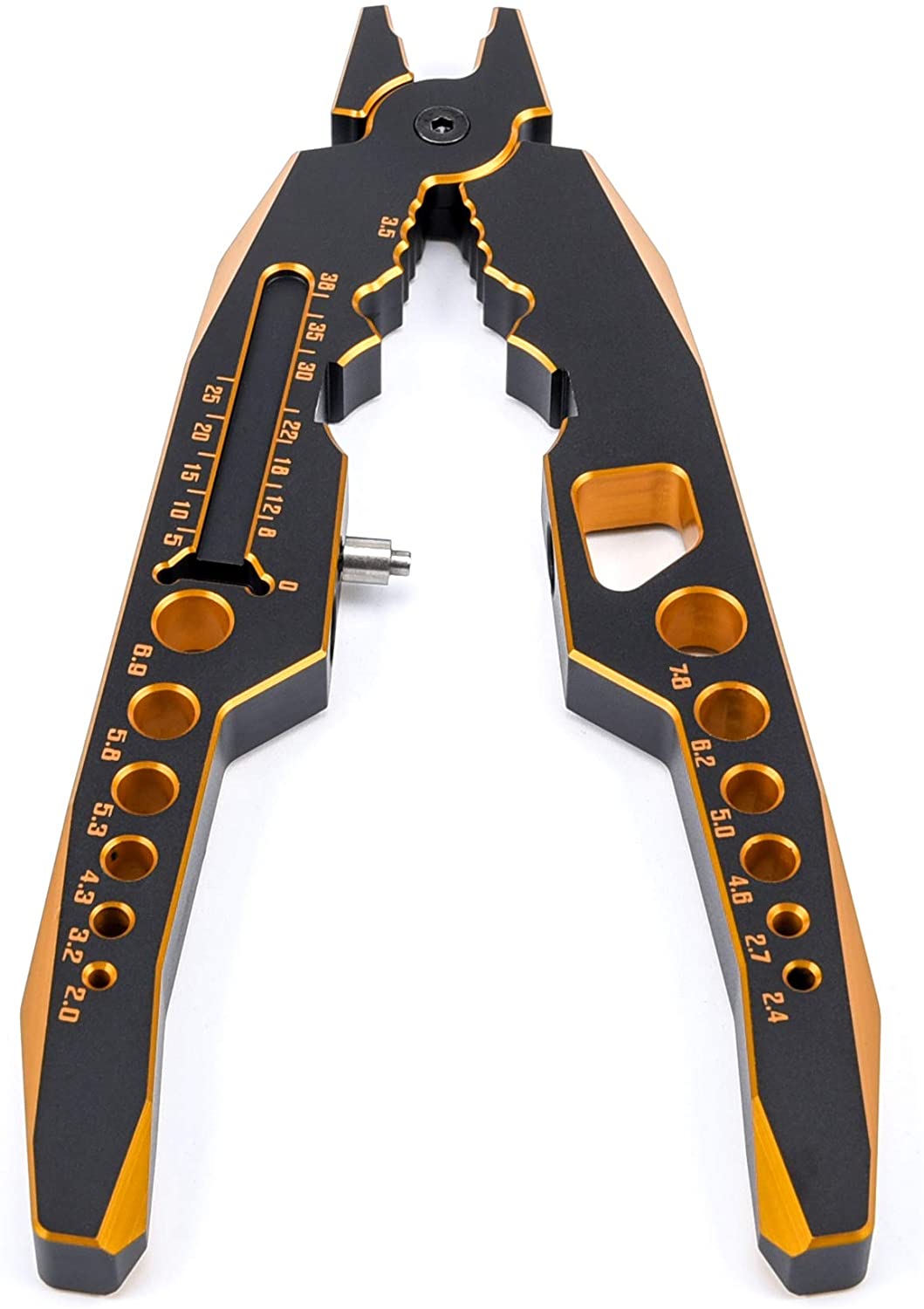Multifunctional Pliers Shock Absorber For 1/10 1/8 RC Car in Golden