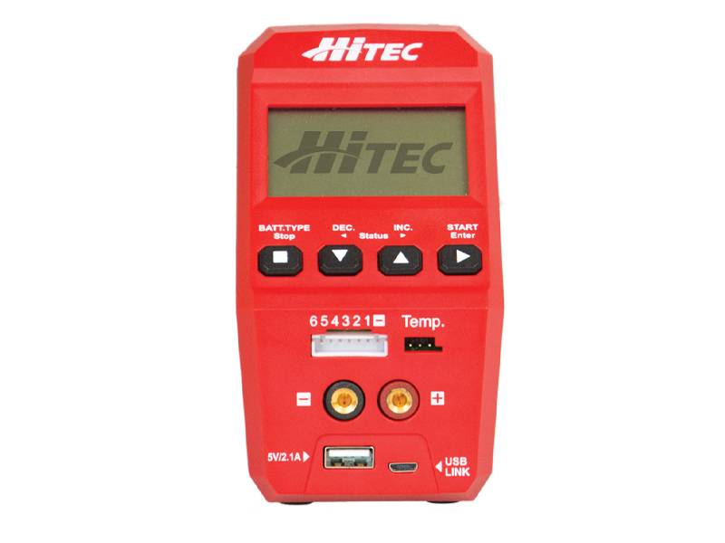 Hitec RDX1 AC/DC 60W 6A 6S Battery Charger/Discharger