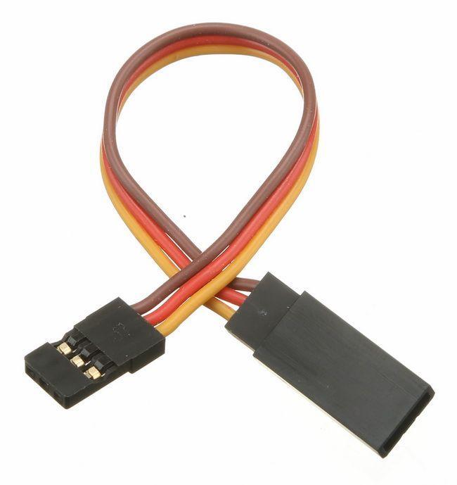 JR Compatible Servo Extension Leads 100mm 22AWG