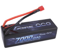 Gens ace 7000mAh 11.1V 60C 3S1P HardCase Lipo Battery Pack 13# with Deans plug