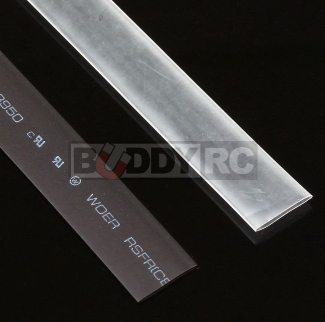 10mm Thin Heat Shrink Tubing for ESCs Clear
