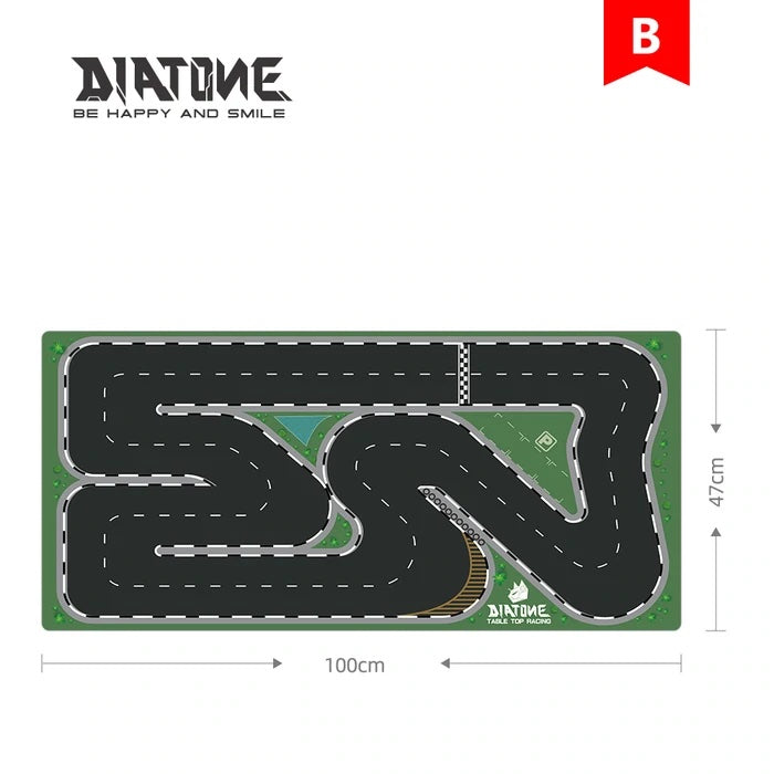 Diatone Mouse Pad Mini Car Table Top Racing Track