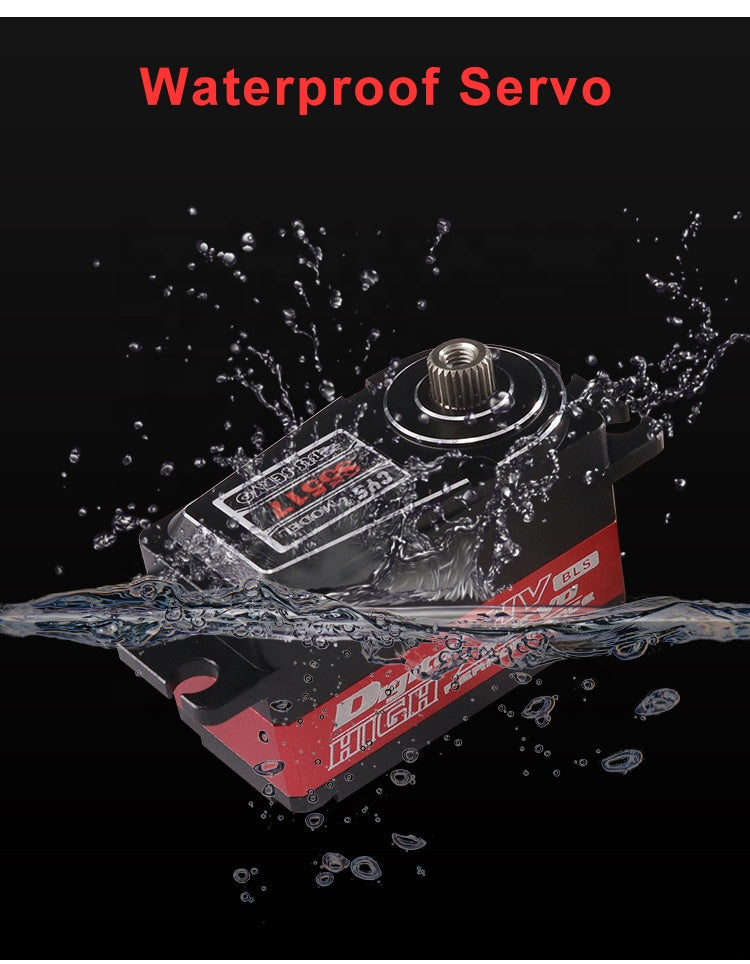 CYS BLS5517 Waterproof Brushless Motor 52g Metal Gear Digital Servo