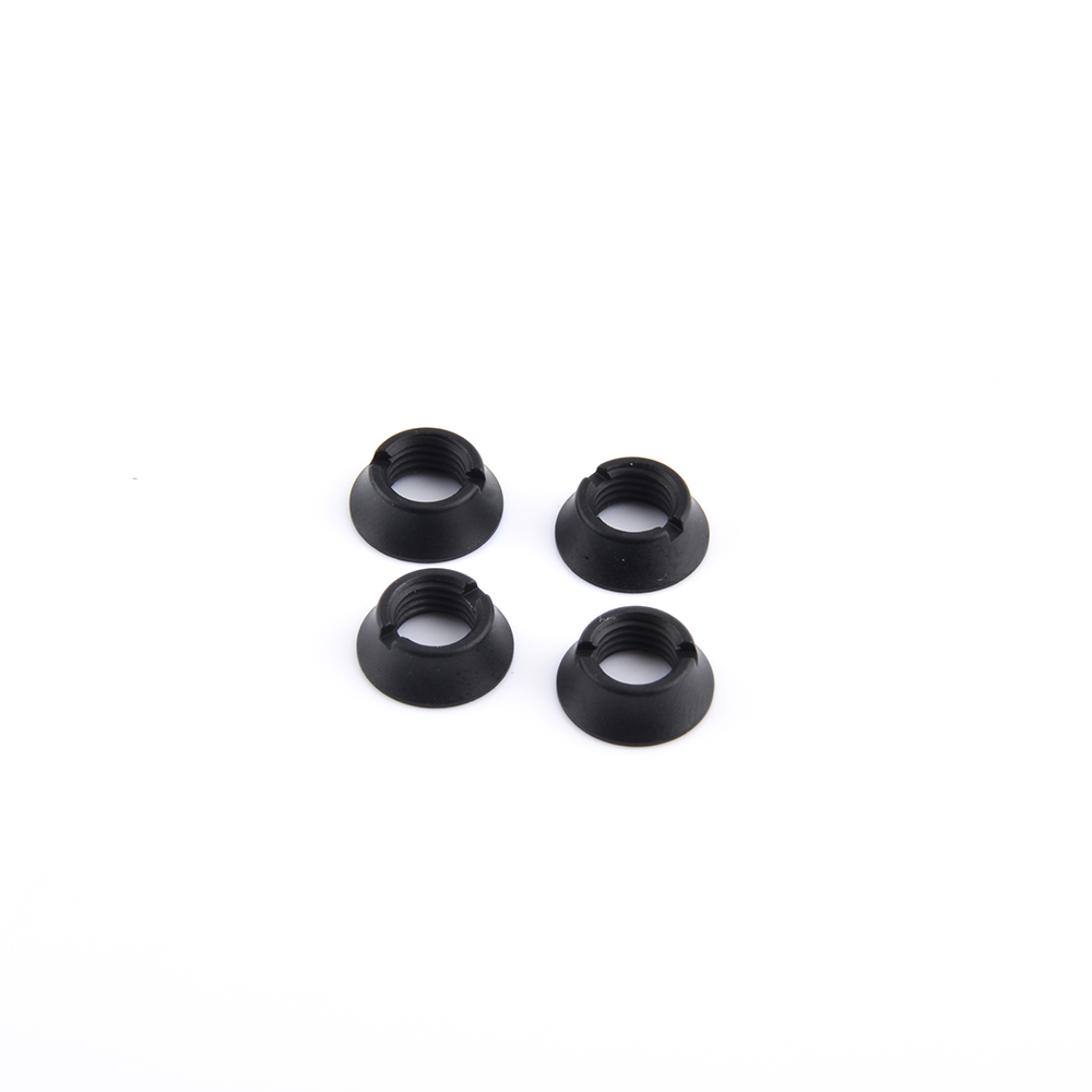 RadioMaster TX16S Replacement Satin Black  Switch Nuts Short