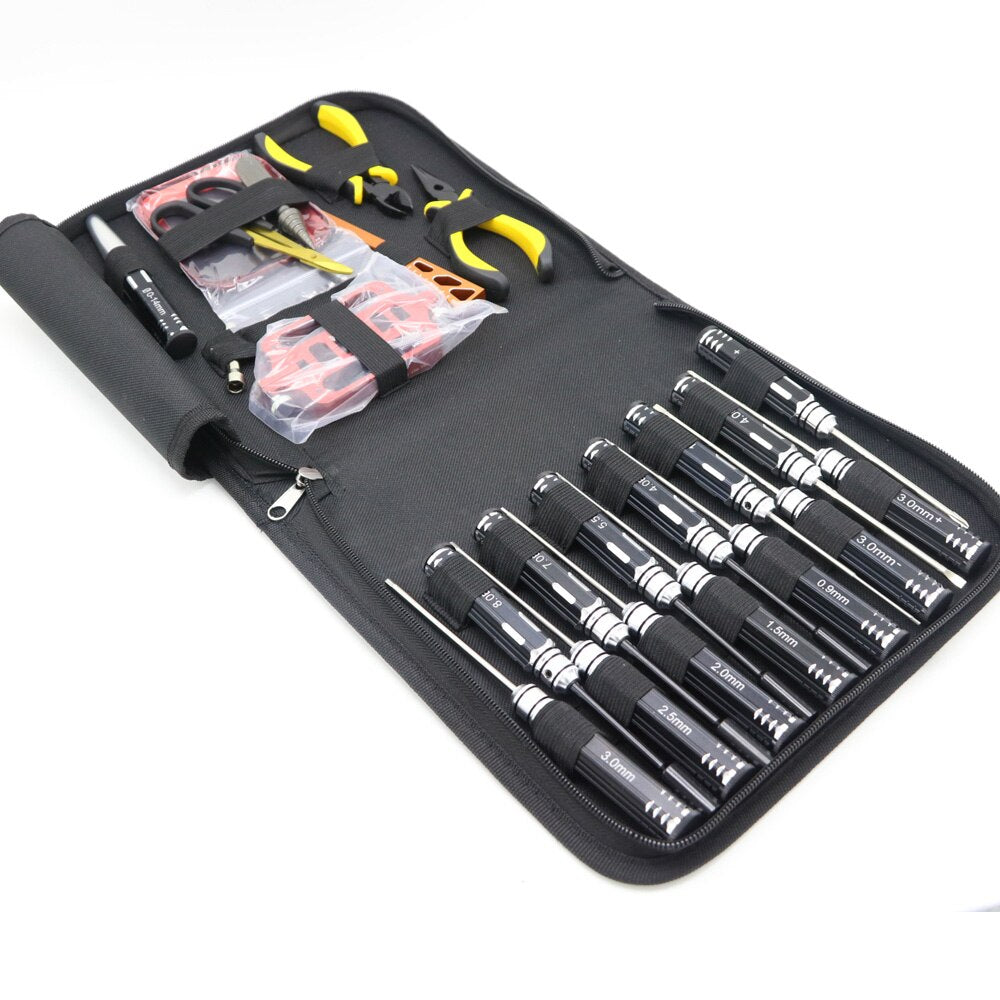 Best Rc Scale Model Tool Set 23 PCS RC Hobby Tool Kit with Carry Bags