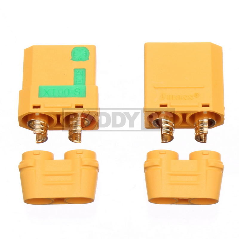 XT90 Female and Male Connectors Anti Spark Type by Amass A Pair