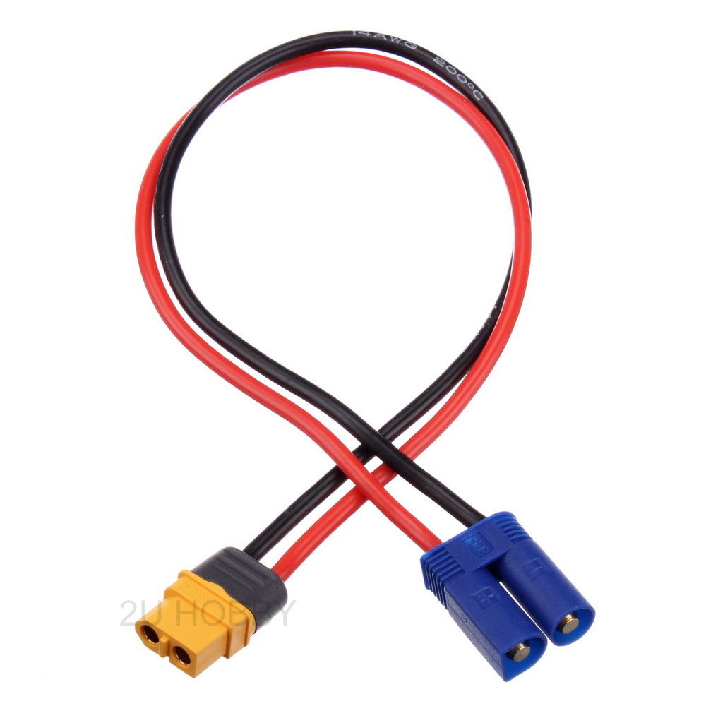 Charge Cable XT60 Female to EC5 Male Adapter Cable