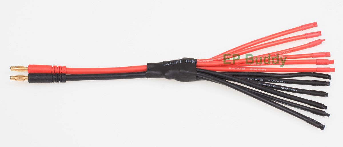 Parallel Charge Cable - Bare Ends X6