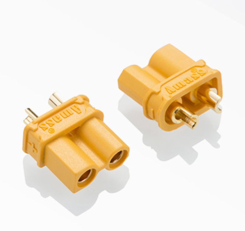 Amass XT30 Upgraded Female Connectors for Battery 5 Pieces
