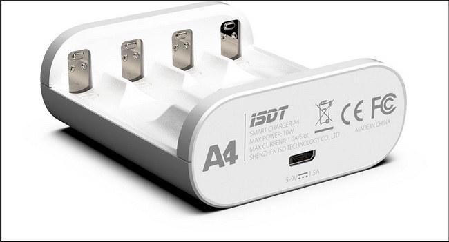 iSDT A4 NiMH AA AAA Lithium ion Battery Charger
