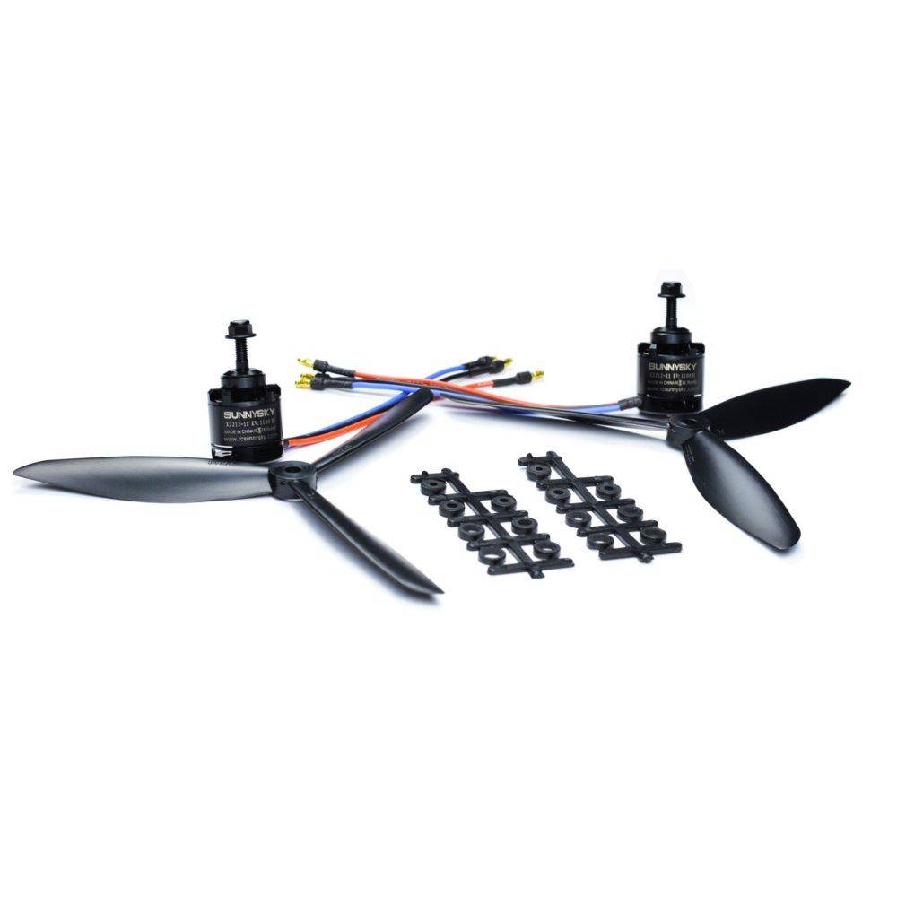 Sonic Modell Binary 1200mm RC Airplane Optimized Power Combo
