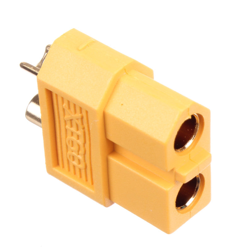 XT60 Female Connectors by Amass Yellow for Battery 5 Pieces