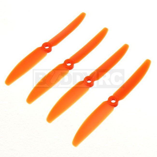 GemFan Direct Drive 5X3 inch Multirotor Reverse Orange Propellers 4 Pieces