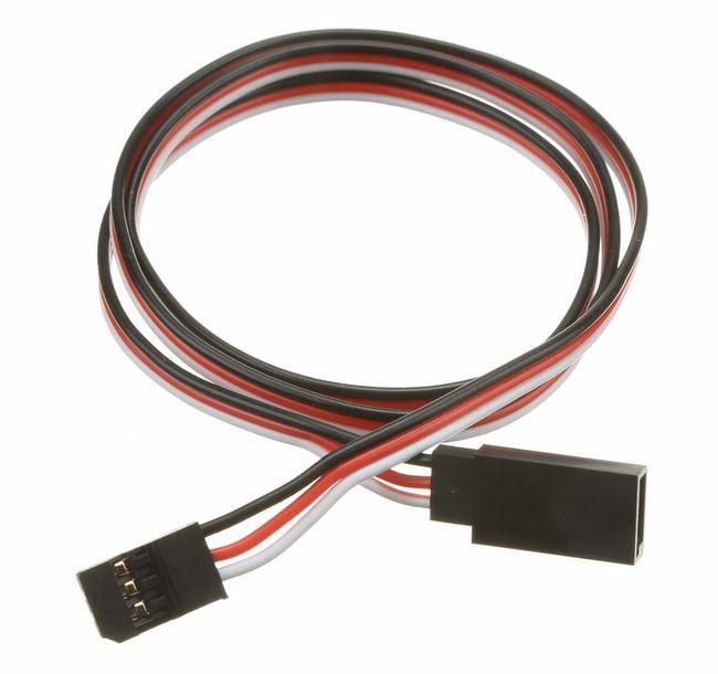 Futaba Compatible Servo Extension Leads 600mm 22AWG