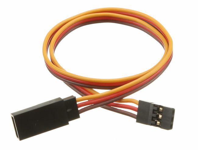 JR Compatible Servo Extension Leads 300mm 22AWG