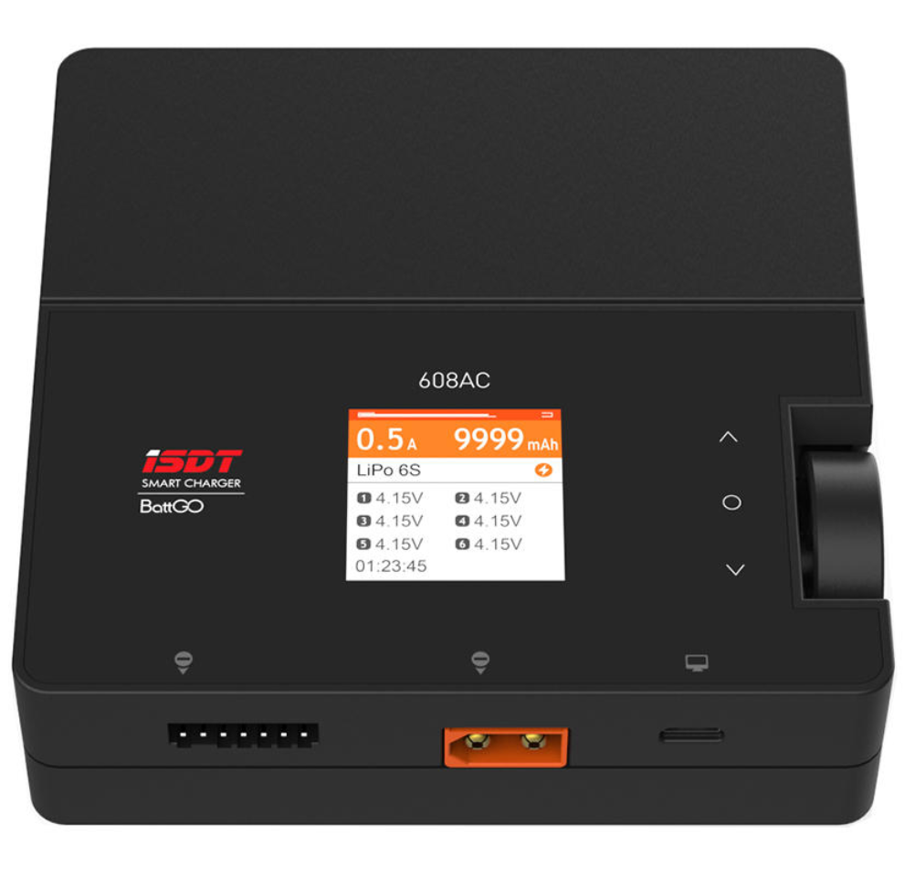 ISDT 608AC 50W AC 200W DC Dual Mode 8A 6S Smart Charger