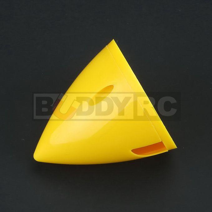 Yellow GemFan 2 3/4" 70mm Nylon Propeller Spinner